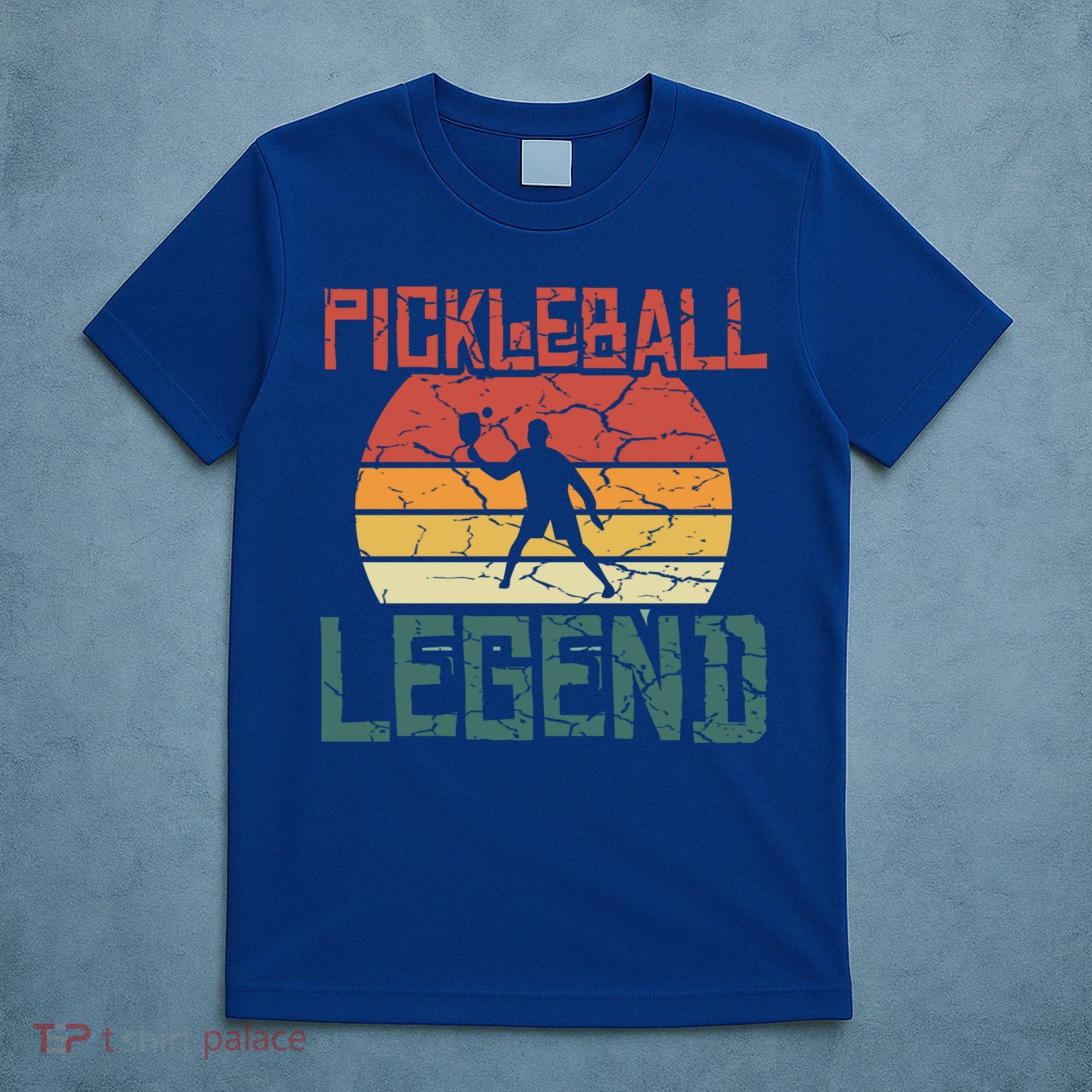 Vintage Retro Distressed Pickleball Legend Gift T-Shirt