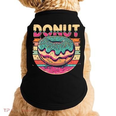 Vintage Retro DONUT Doggie Tank