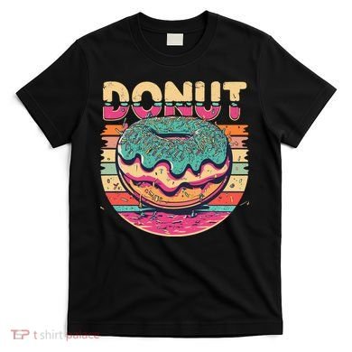 Vintage Retro DONUT T-Shirt