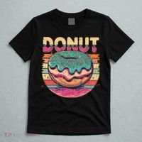 Vintage Retro DONUT T-Shirt thumb 5