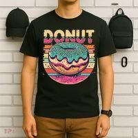 Vintage Retro DONUT T-Shirt thumb 6