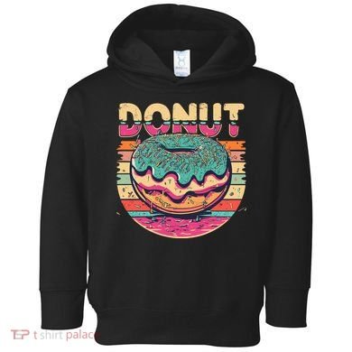 Vintage Retro DONUT Toddler Hoodie