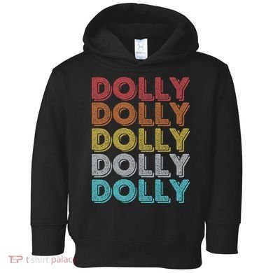 Vintage Retro Dolly Toddler Hoodie