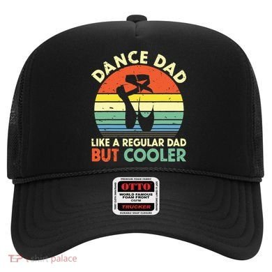 Vintage Retro Dance Dad Like A Regular Dad But Cooler Daddy Hat