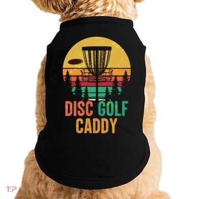 Vintage Retro Disc Golf Caddy Doggie Tank