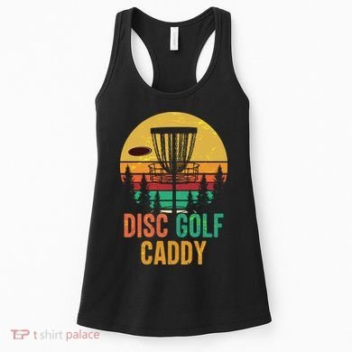 Vintage Retro Disc Golf Caddy Women's Tank Top