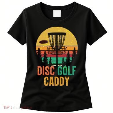 Vintage Retro Disc Golf Caddy Women's T-Shirt