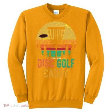 Vintage Retro Disc Golf Caddy Sweatshirt
