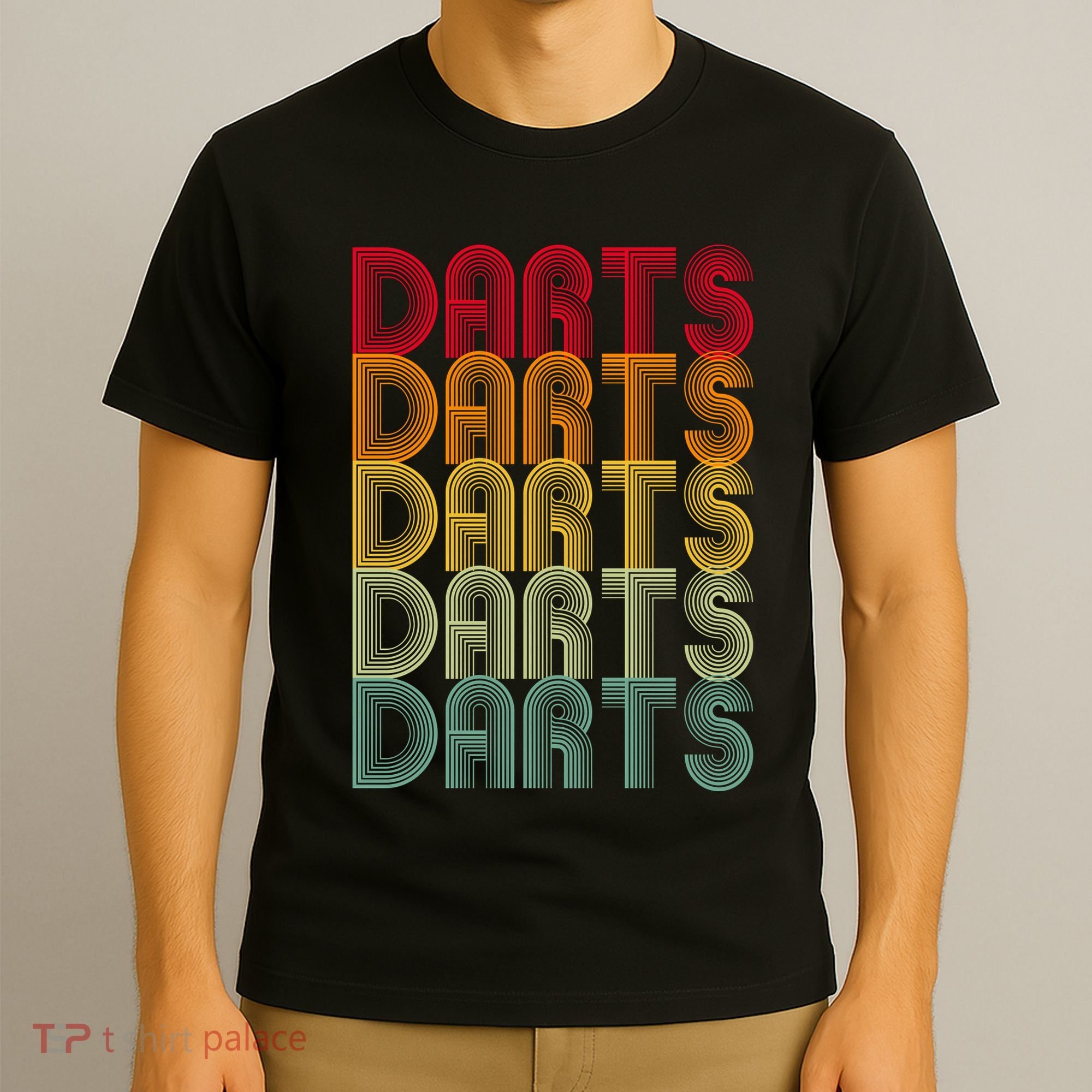 Vintage Retro Darts T-Shirt