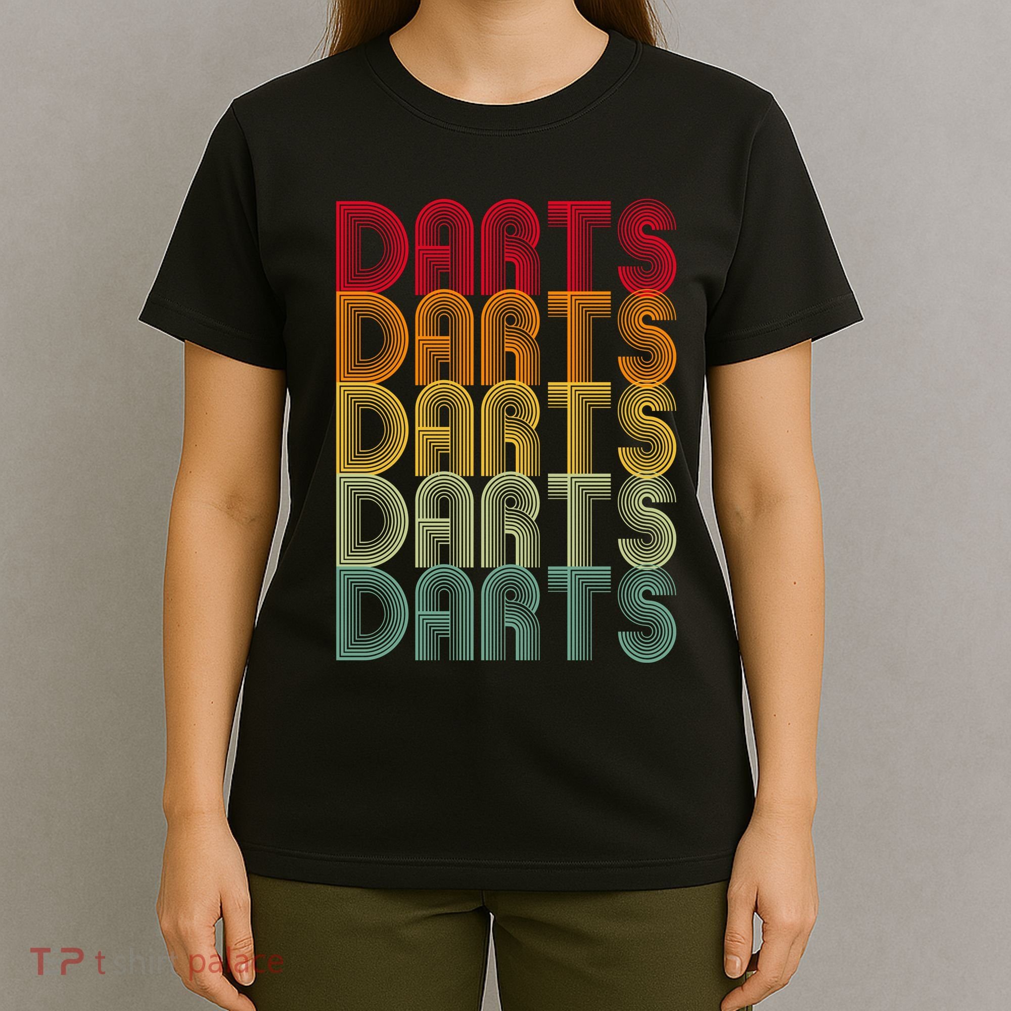 Vintage Retro Darts T-Shirt