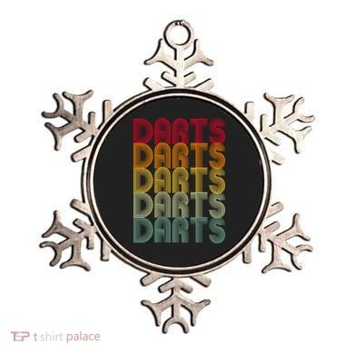 Vintage Retro Darts Ornament