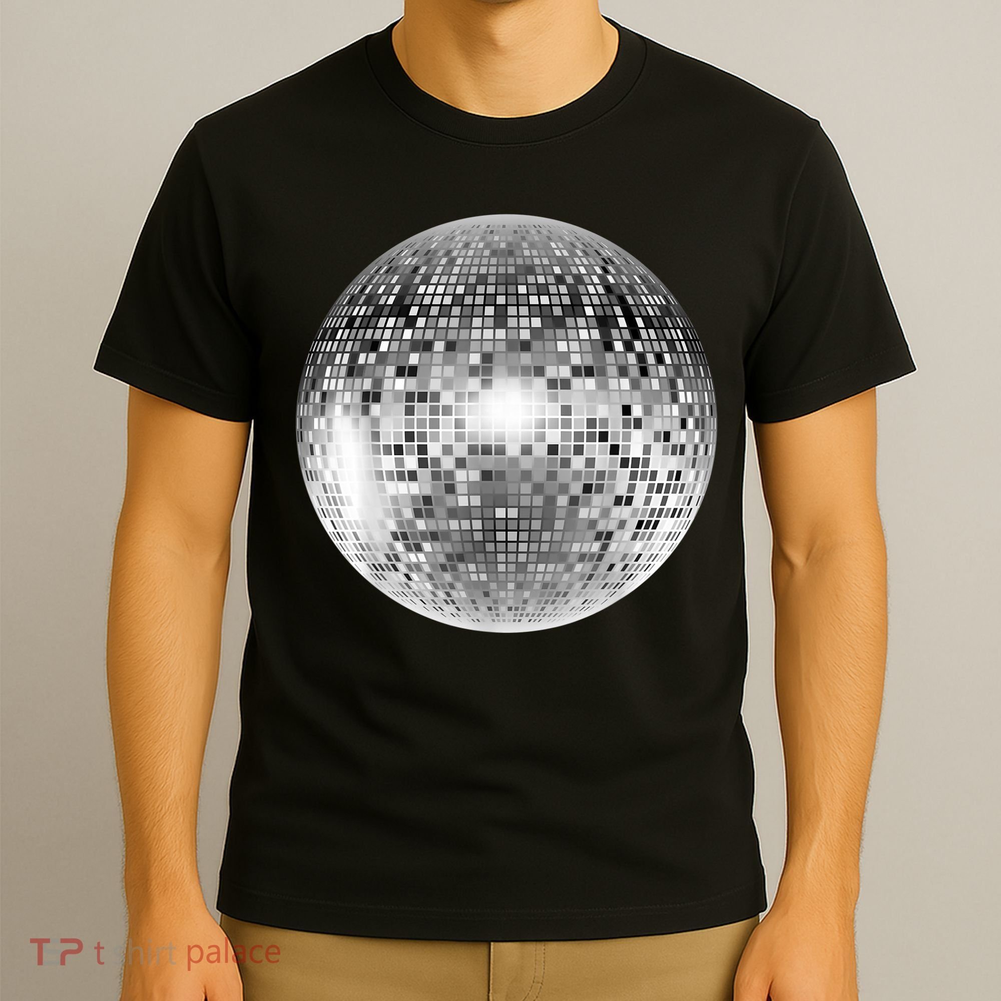Vintage Retro Disco Ball Retro 1980s DJ T-Shirt