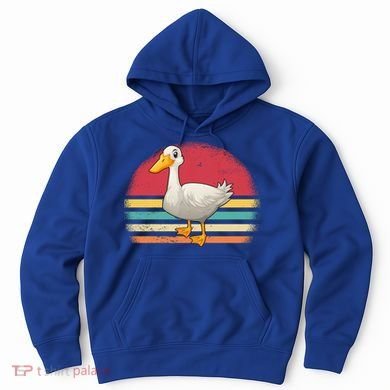 Vintage Retro Duck Gift Hoodie