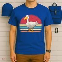 Vintage Retro Duck Gift T-Shirt thumb 6