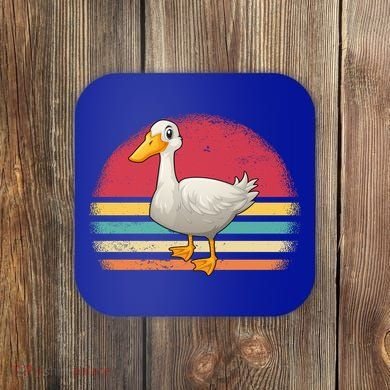 Vintage Retro Duck Gift Coaster