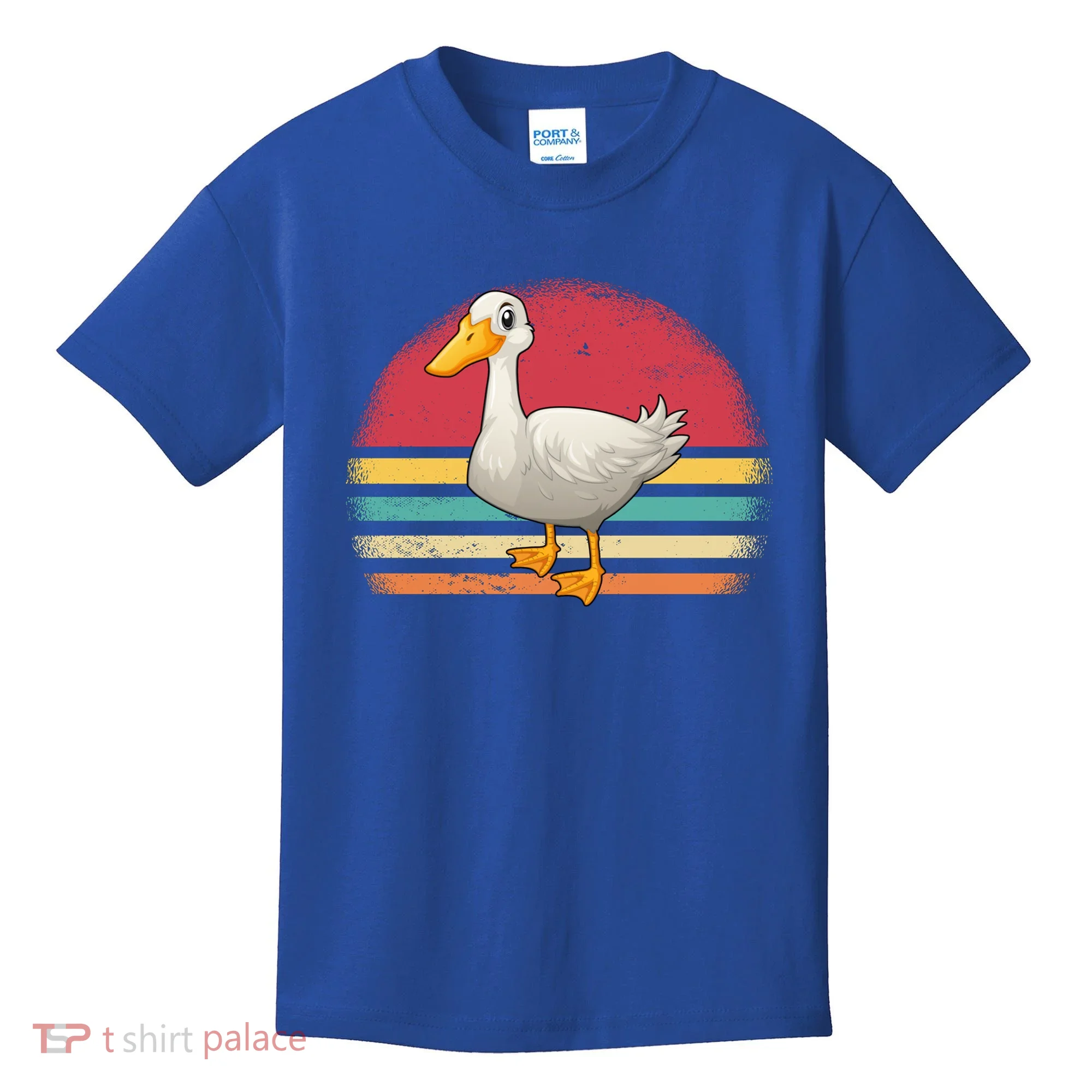 Vintage Retro Duck Gift Kids T-Shirt