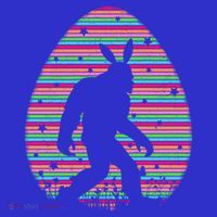 Vintage Retro Easter Egg Lover Funny Bigfoot Easter Sunday Gift T-Shirt thumb 7
