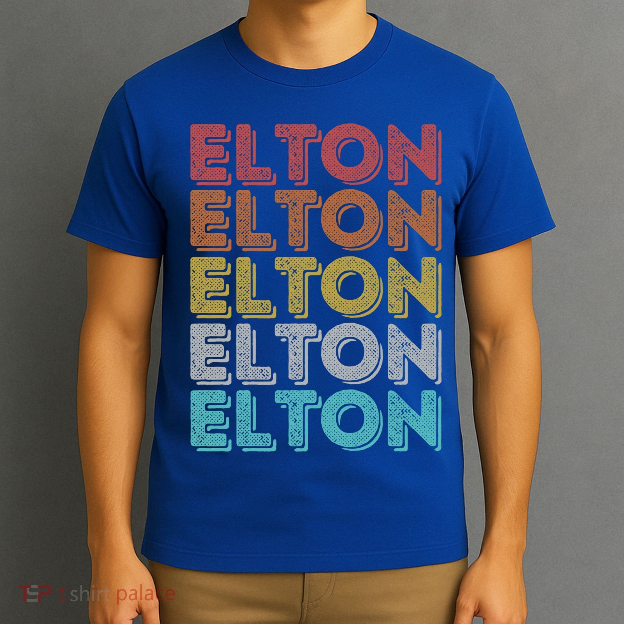 Vintage Retro Elton Gift T-Shirt