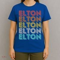 Vintage Retro Elton Gift T-Shirt thumb 4