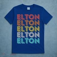 Vintage Retro Elton Gift T-Shirt thumb 5