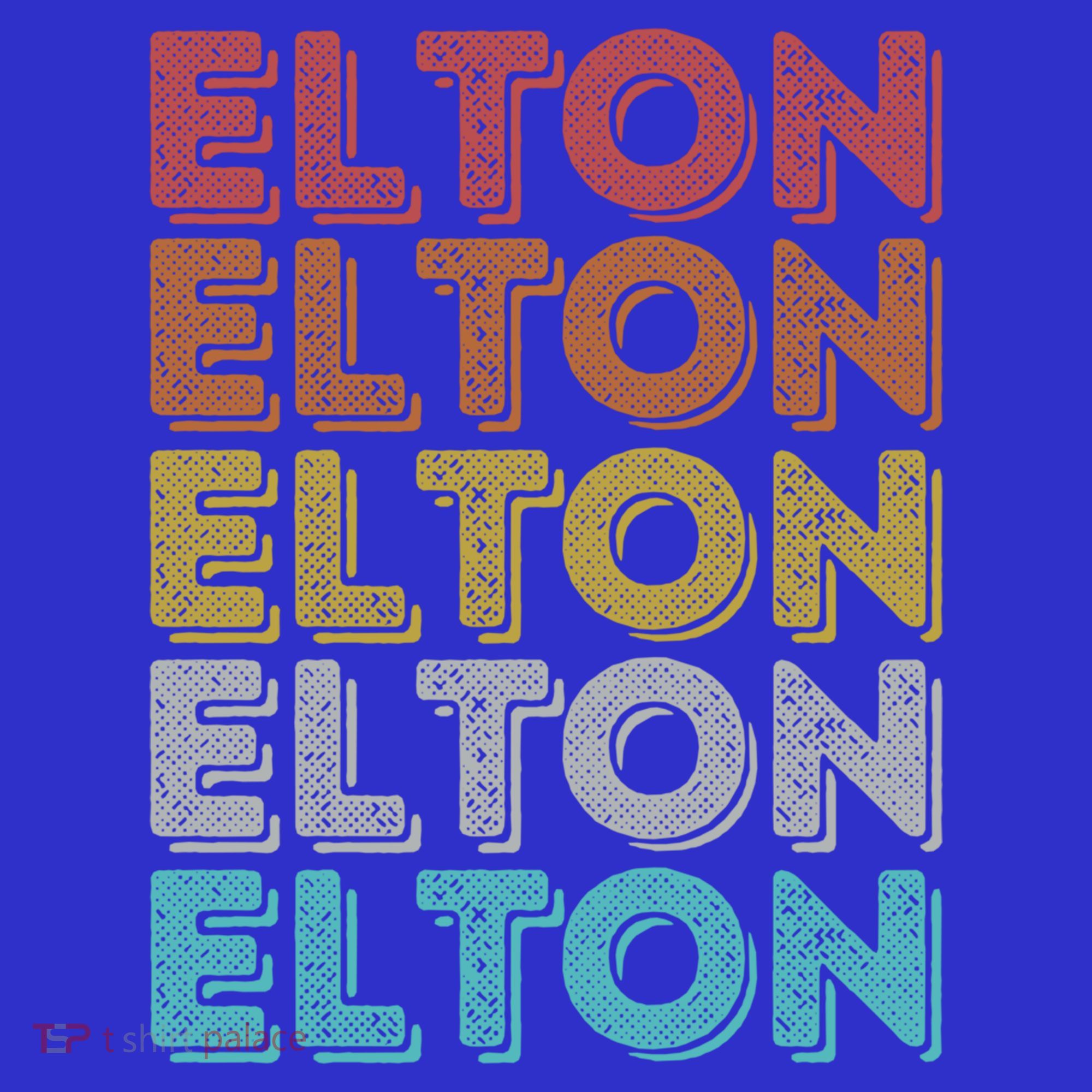 Vintage Retro Elton Gift T-Shirt