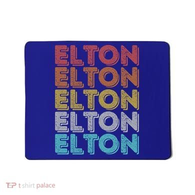 Vintage Retro Elton Gift Mousepad