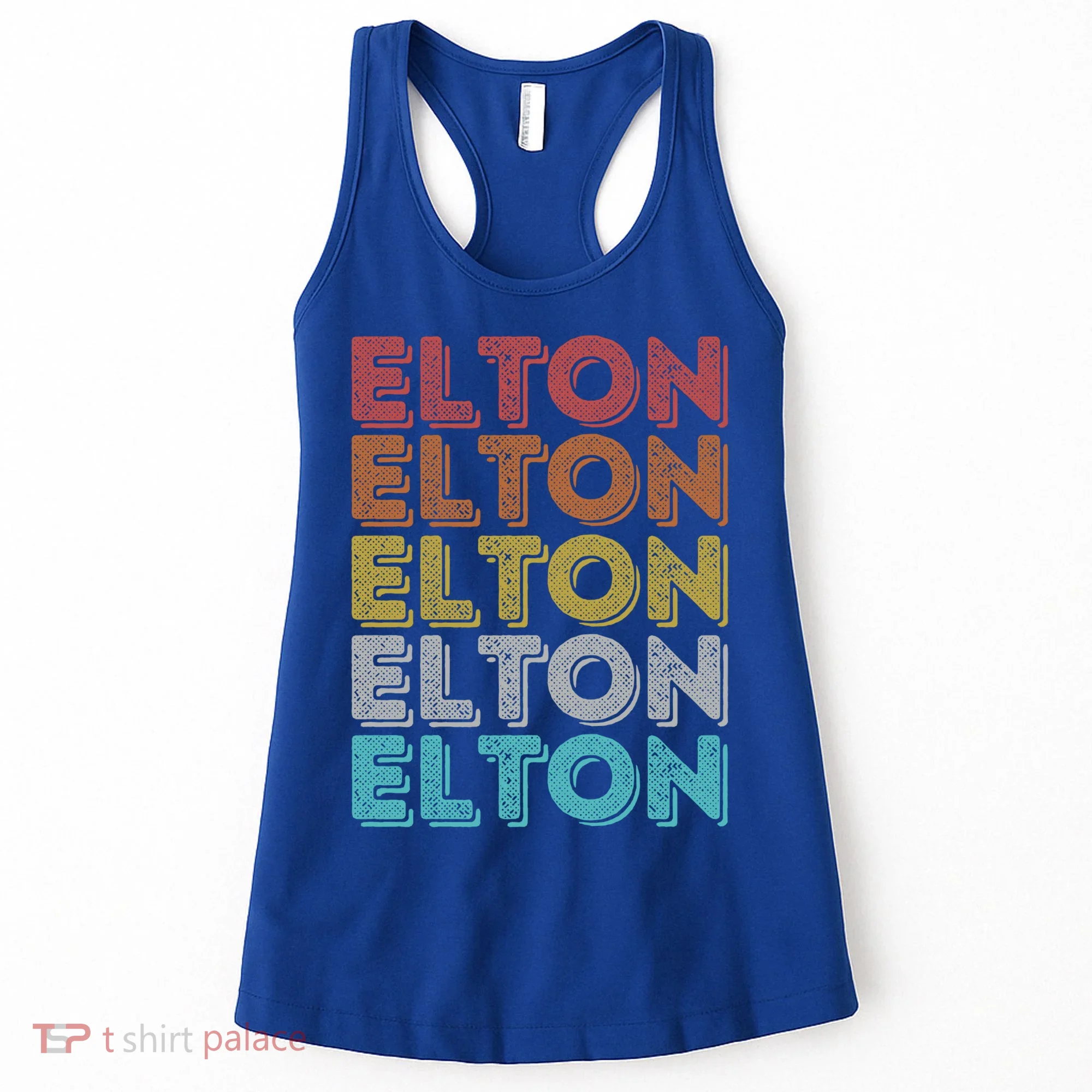 Vintage Retro Elton Gift Women's Tank Top