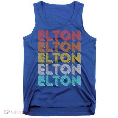 Vintage Retro Elton Gift Tank Top