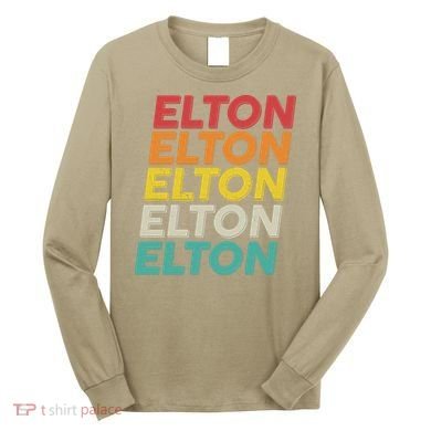 Vintage Retro Elton Long Sleeve Shirt