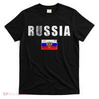 Vintage Russia Flag T-Shirt thumb 0