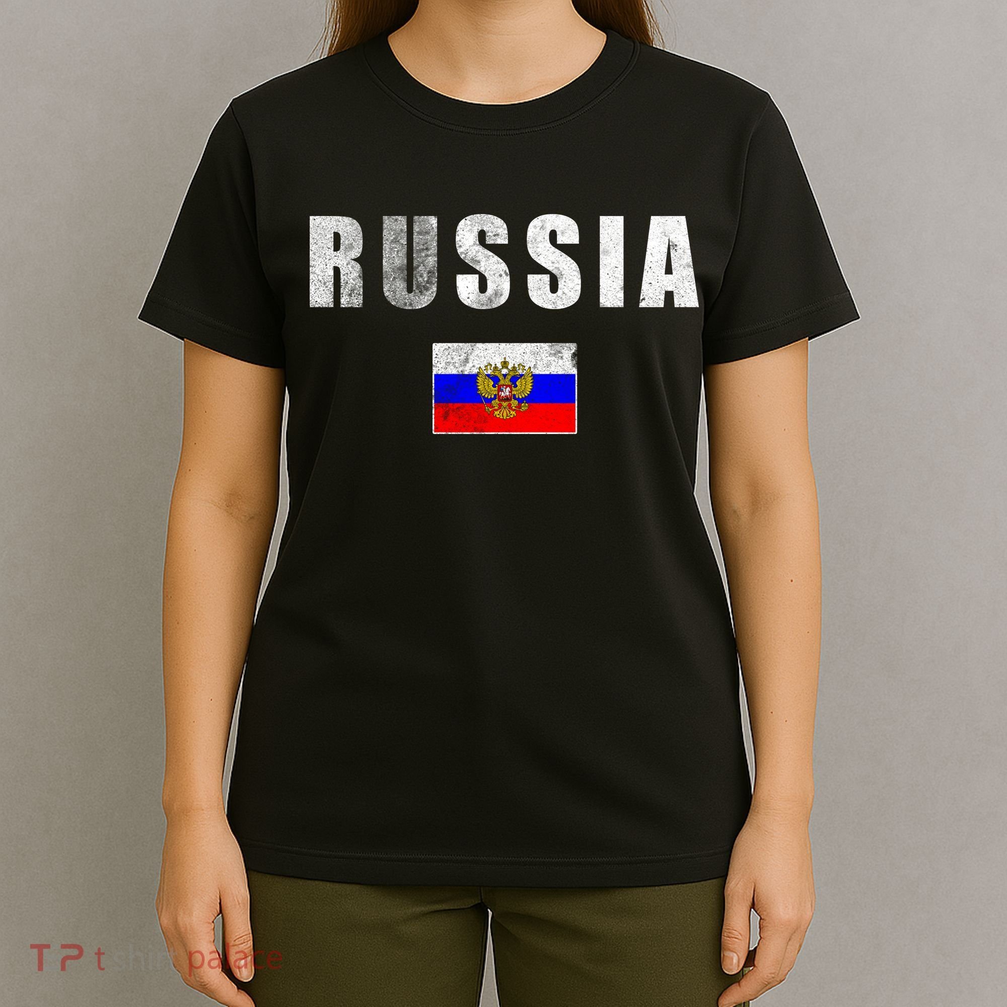 Vintage Russia Flag T-Shirt