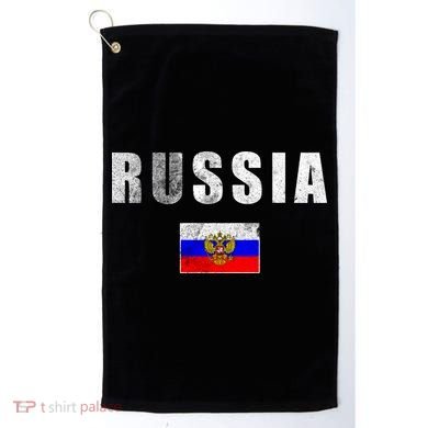 Vintage Russia Flag Golf Towel