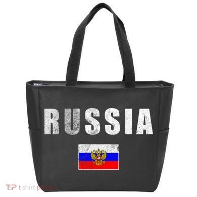 Vintage Russia Flag Tote Bag
