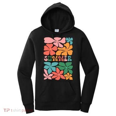 Vintage Retro Floral Summer Women's Hoodie