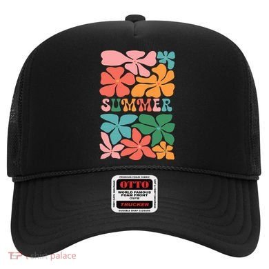 Vintage Retro Floral Summer Hat
