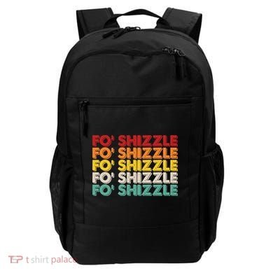 Vintage Retro Fo' Shizzle Backpack
