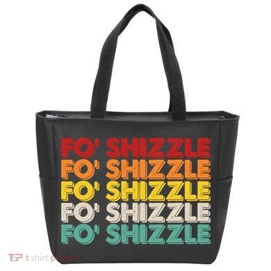 Vintage Retro Fo' Shizzle Tote Bag