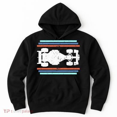 Vintage Retro Formula Racing Racing Party Funny Gift Hoodie