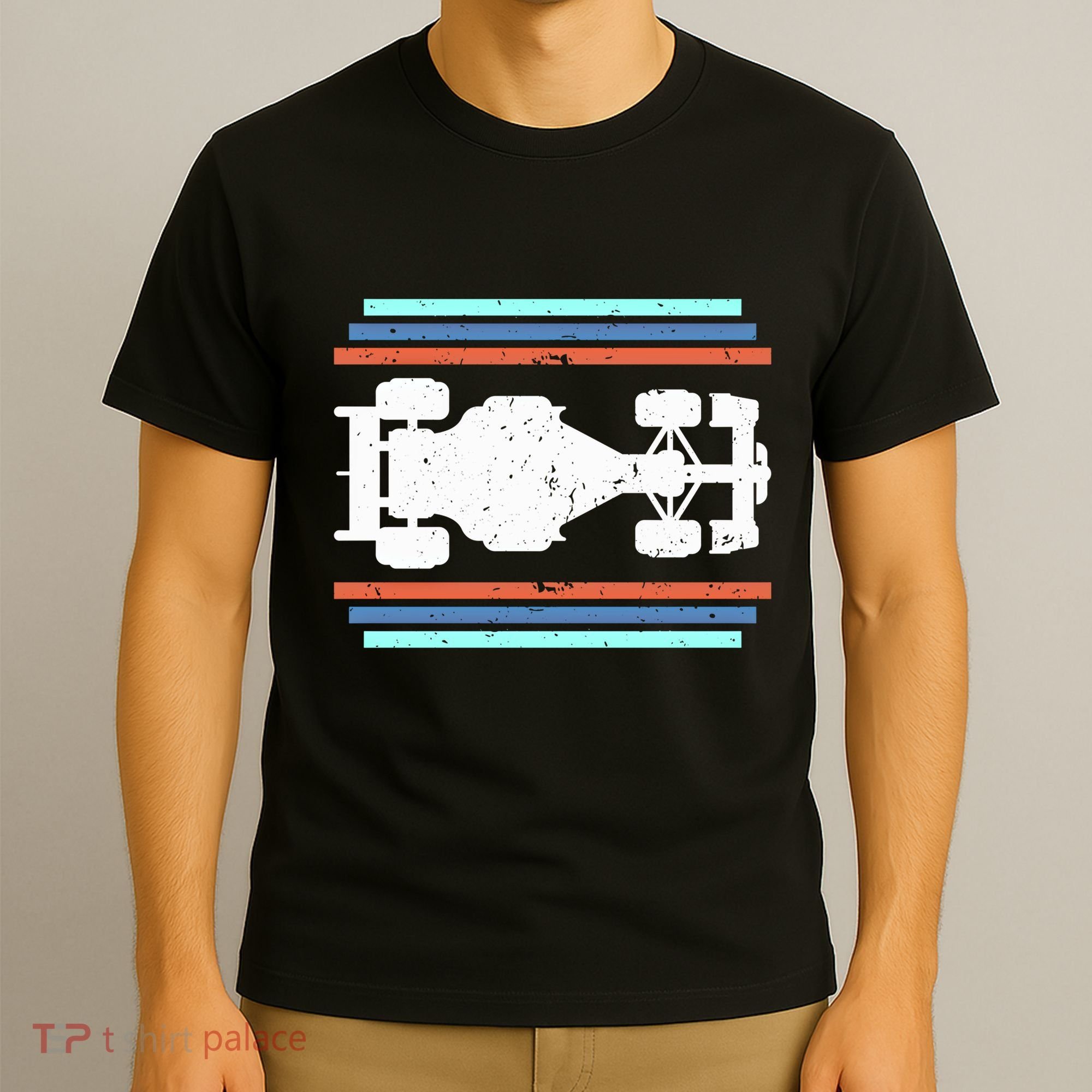 Vintage Retro Formula Racing Racing Party Funny Gift T-Shirt