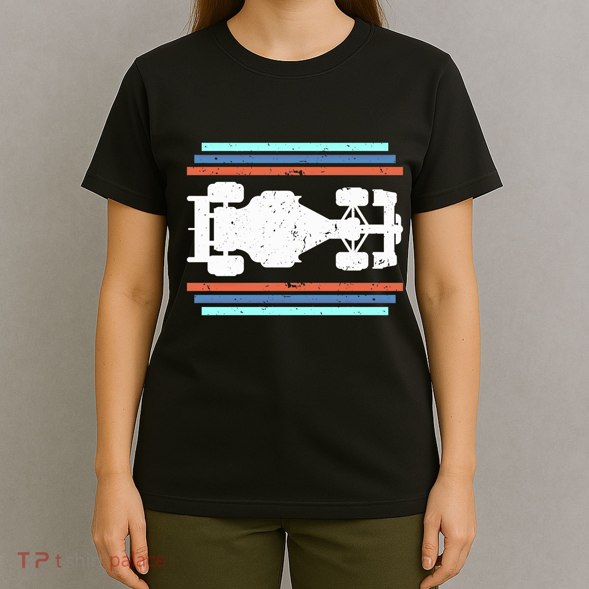 Vintage Retro Formula Racing Racing Party Funny Gift T-Shirt