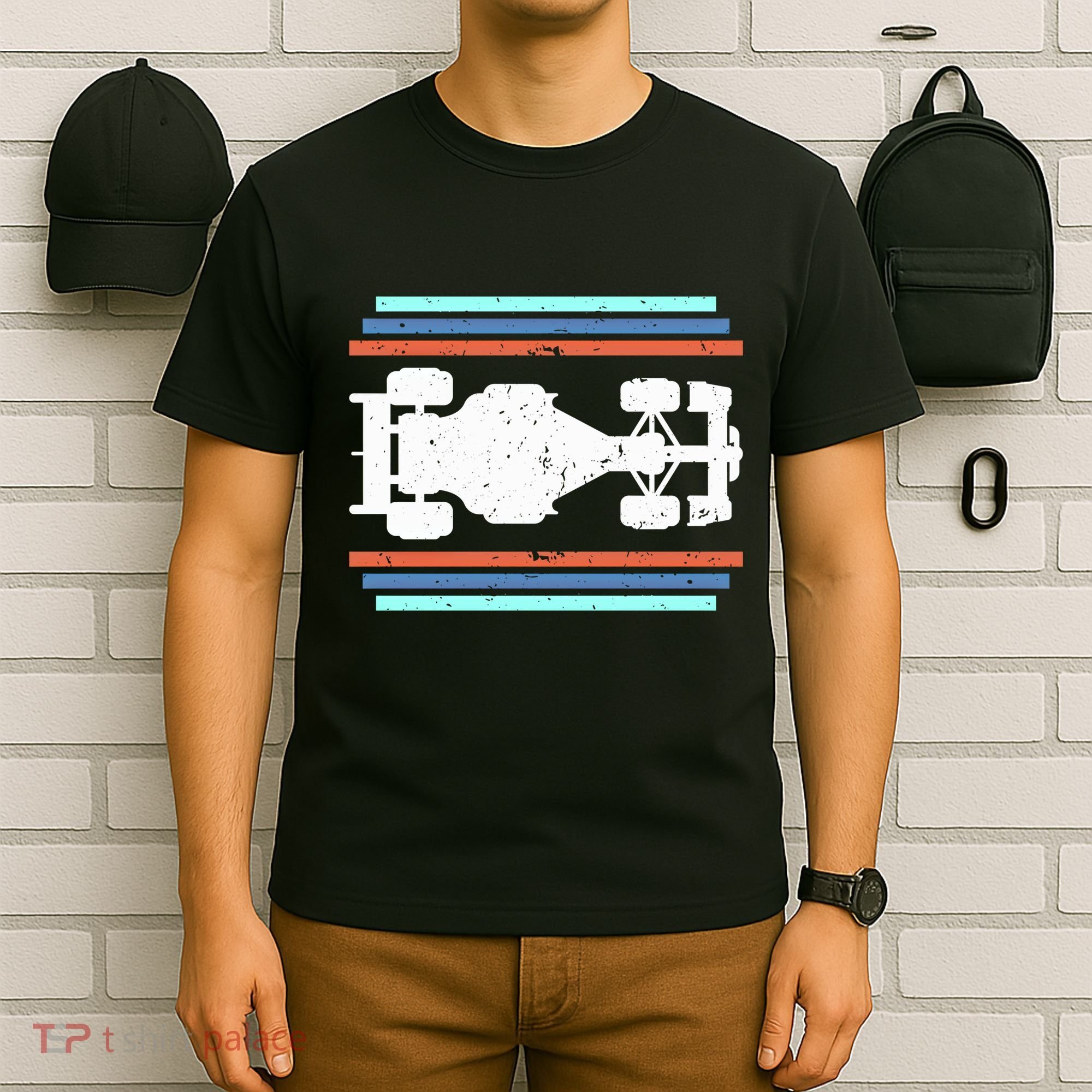 Vintage Retro Formula Racing Racing Party Funny Gift T-Shirt