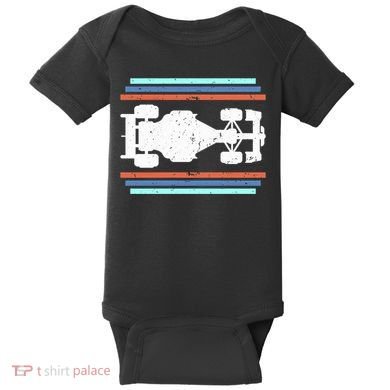 Vintage Retro Formula Racing Racing Party Funny Gift Baby Bodysuit
