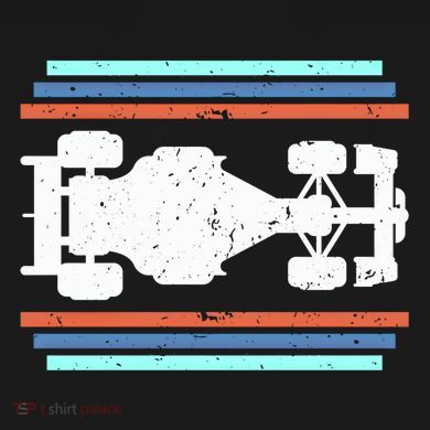 Vintage Retro Formula Racing Racing Party Funny Gift Women's Crop Top Tee