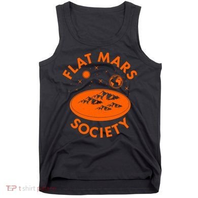 Vintage Retro Flat Mars Society Tank Top