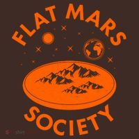 Vintage Retro Flat Mars Society T-Shirt thumb 7
