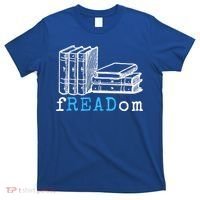 Vintage Retro Freadom Gift I Read Banned Books Gift T-Shirt thumb 0