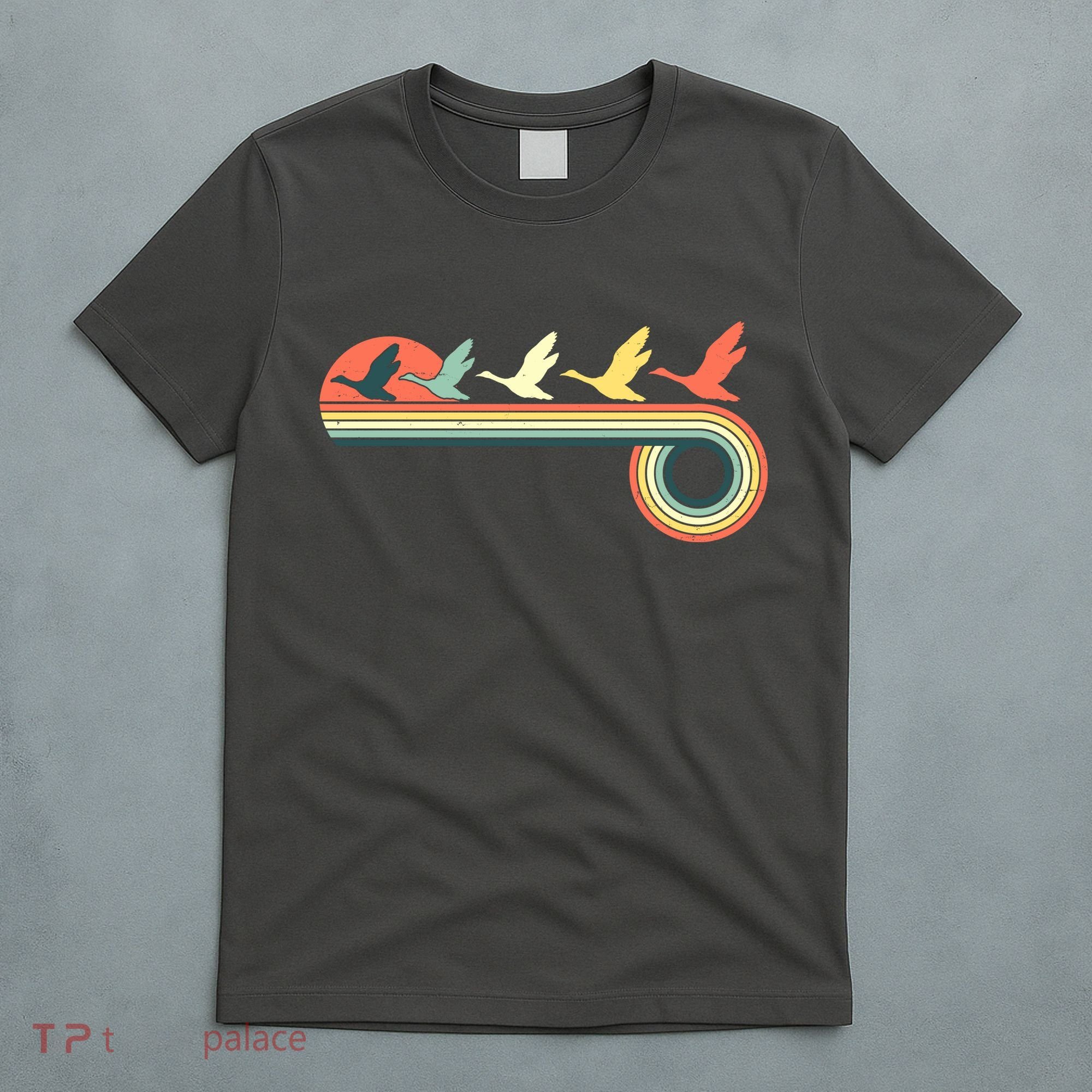 Vintage Retro Flying Geese T-Shirt
