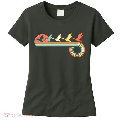 Vintage Retro Flying Geese Women's T-Shirt