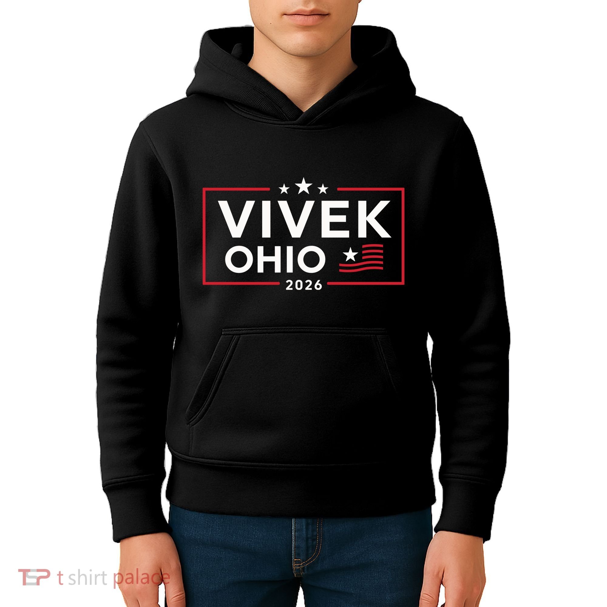 Vivek Ramaswamy For Governor Of Ohio 2026 Vivek Kids Hoodie