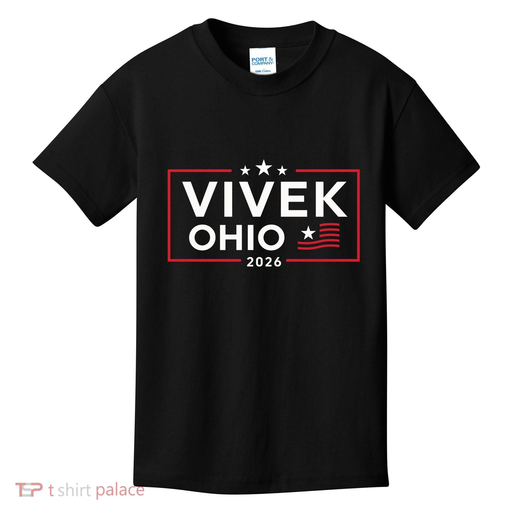 Vivek Ramaswamy For Governor Of Ohio 2026 Vivek Kids T-Shirt